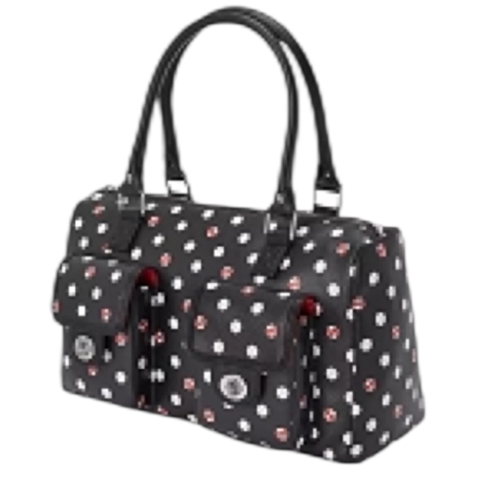 Disney Parks Exclusive Minnie Mouse Polka Dots Satchel Bag